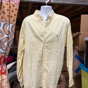 Yellow Polo by Ralph Lauren Women’s Shirt Size 18 Brand New